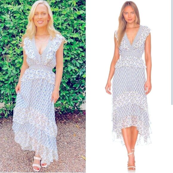Misa Los Angeles Ingrid Maxi Dress Pure Vida Floral Mix
Size Small NwT - Picture 1 of 16